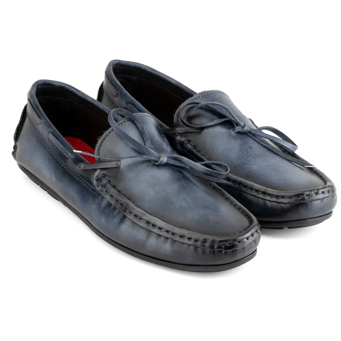 Sapphire Blue Patina Loafers
