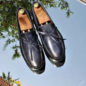 Sapphire Blue Patina Loafers