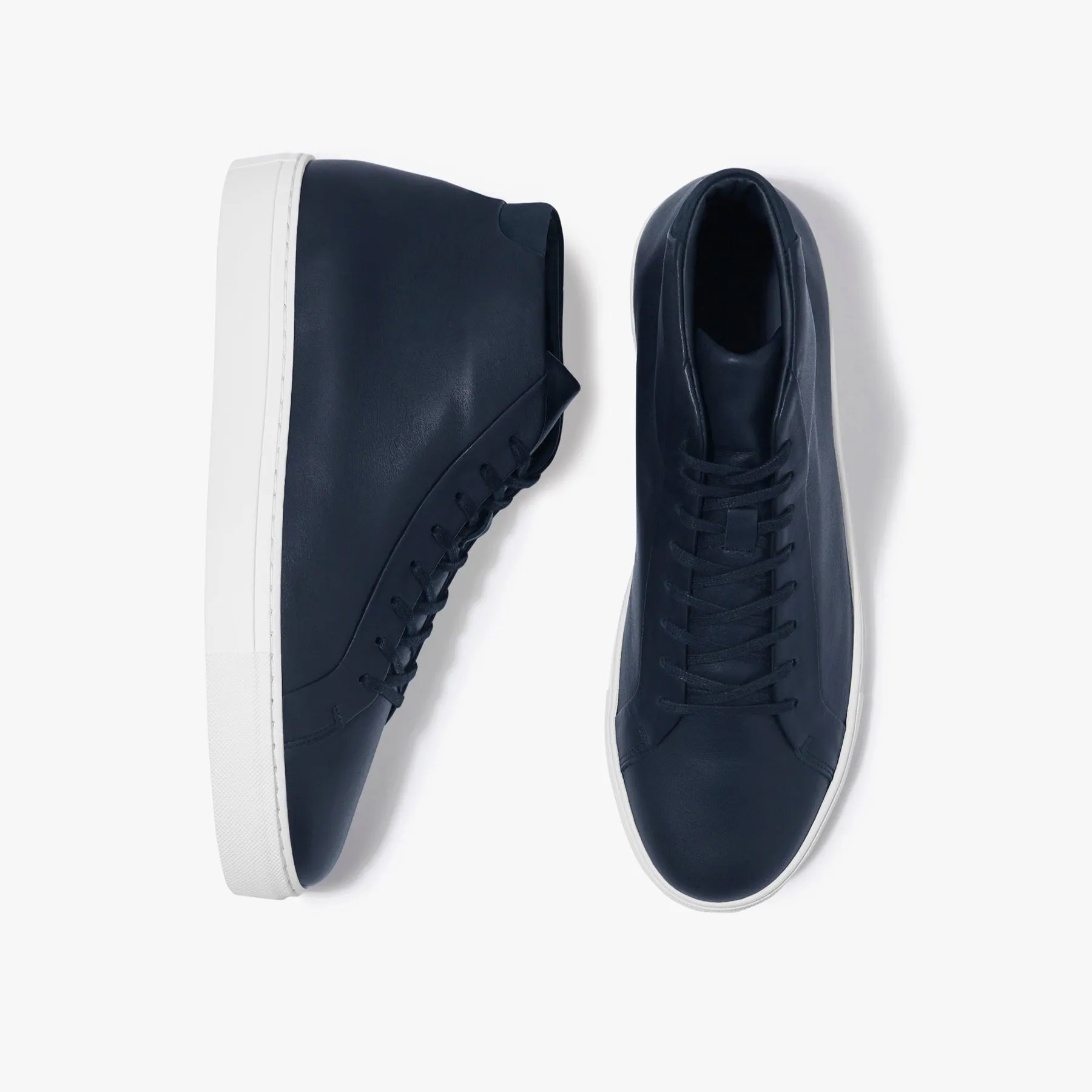 Series 4 Double Navy Leather Mens