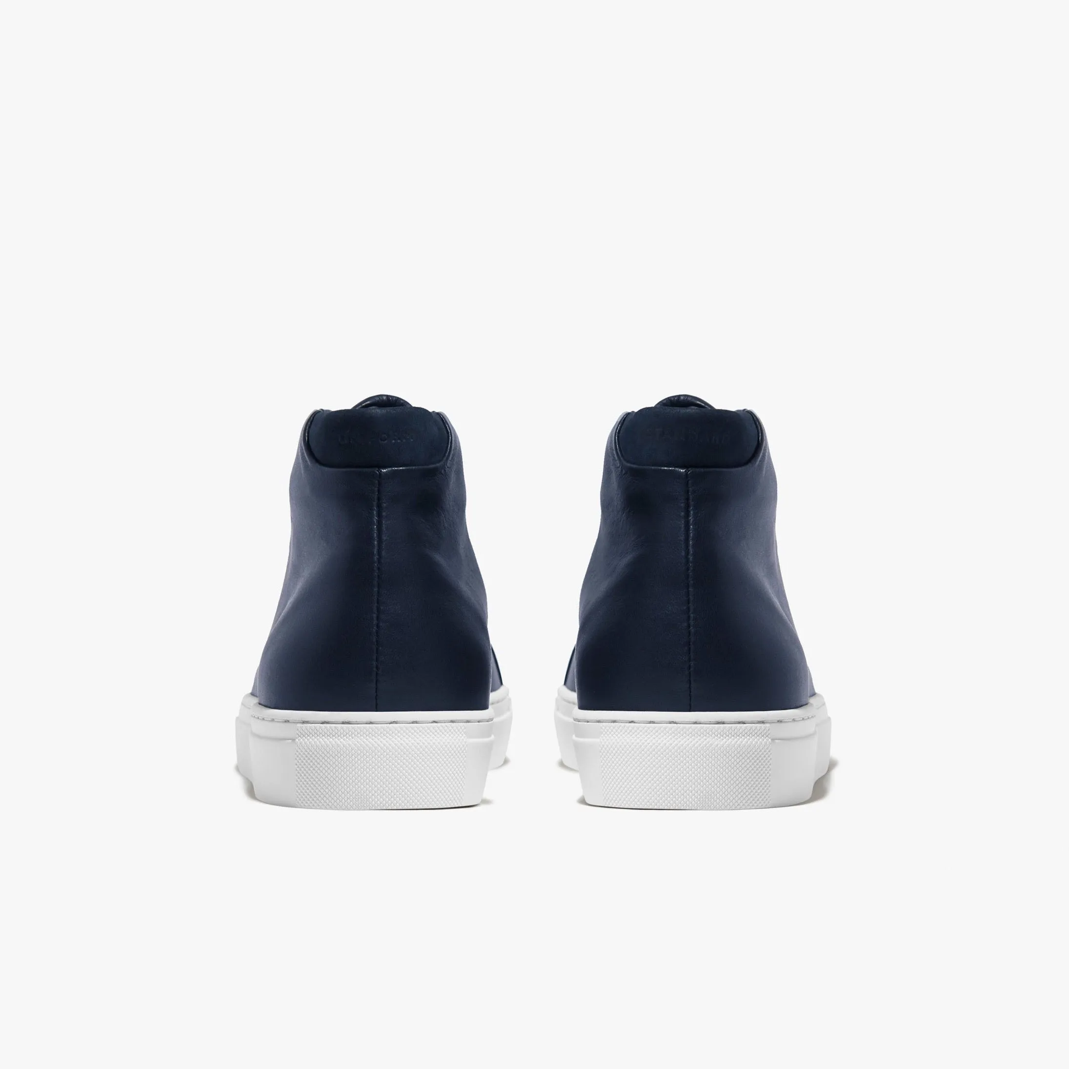 Series 4 Double Navy Leather Mens