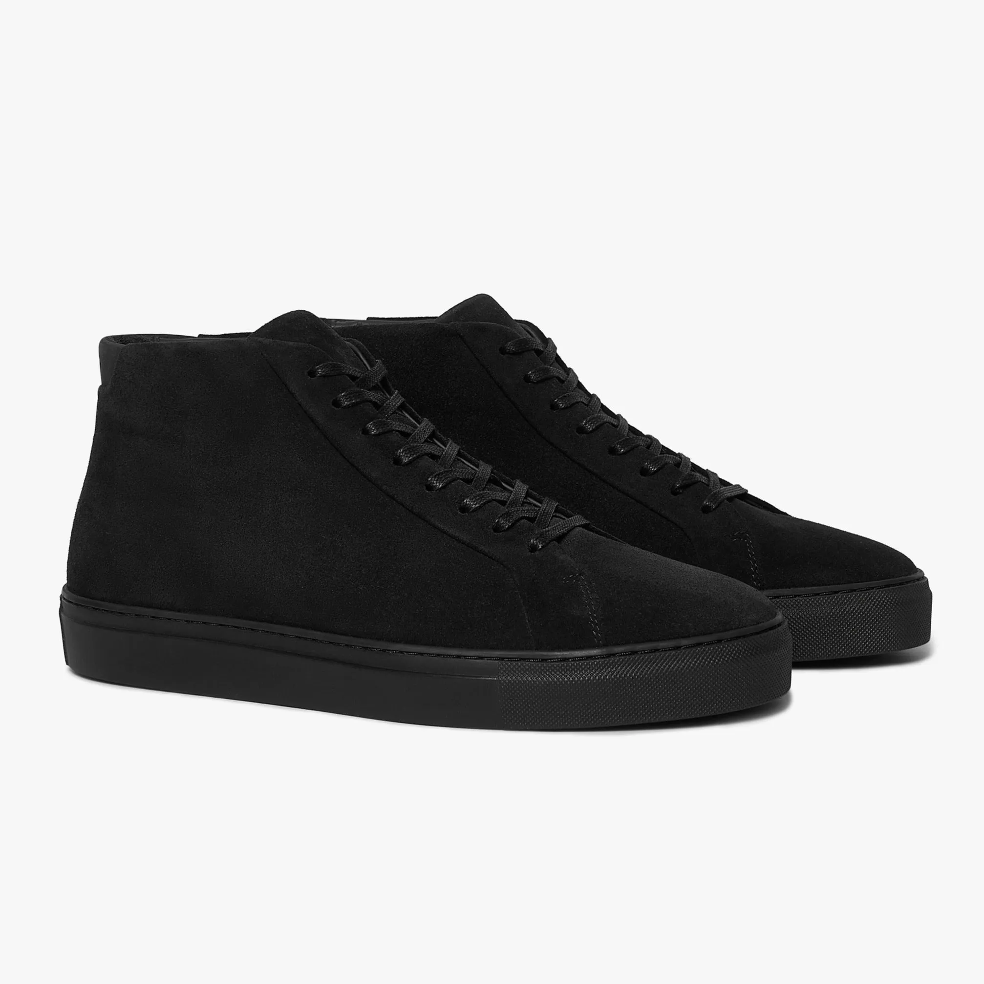 Series 4 Triple Jet Black Suede Mens