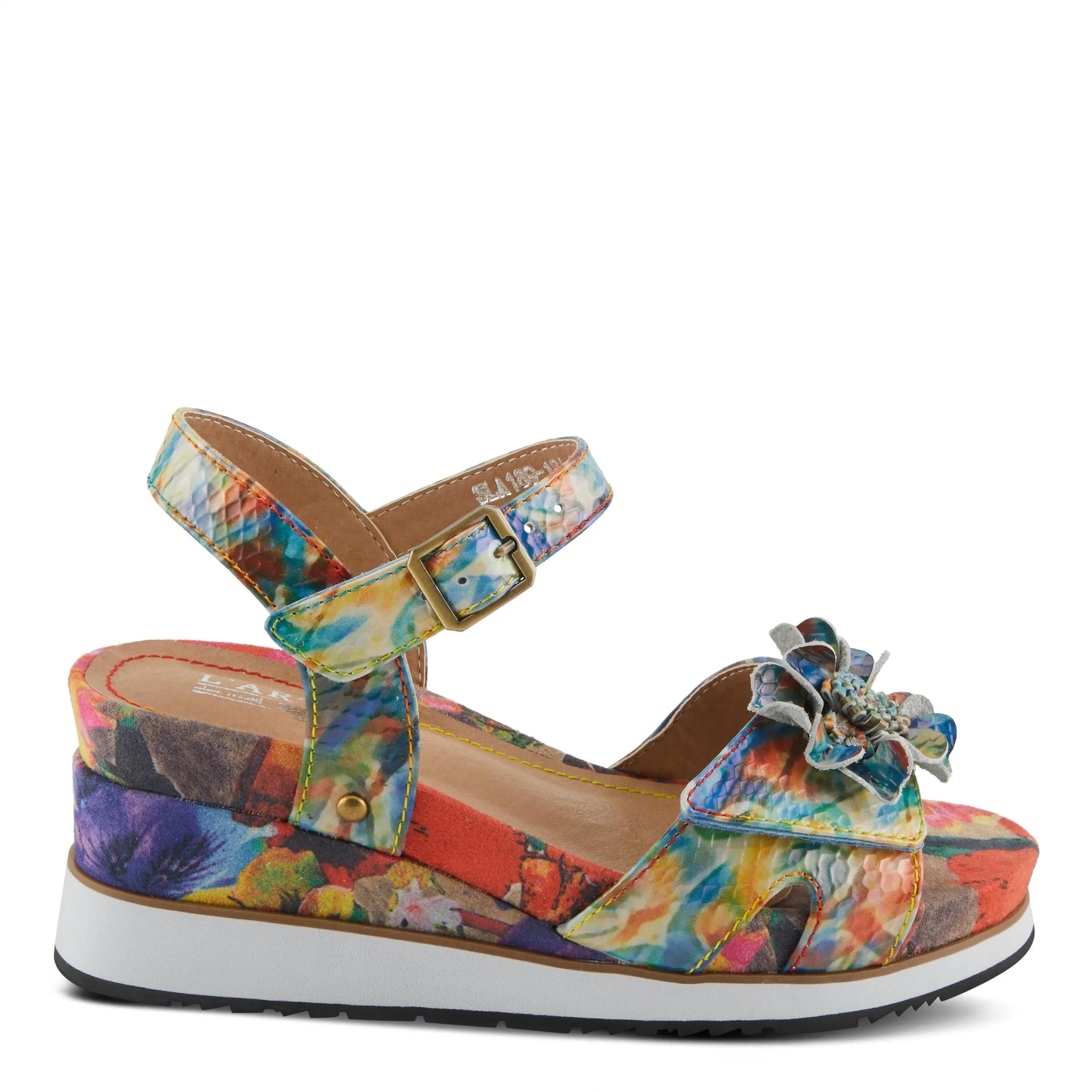 Spring Step Shoes L'Artiste Camae Sandals Women’s Leather Hook and Loop