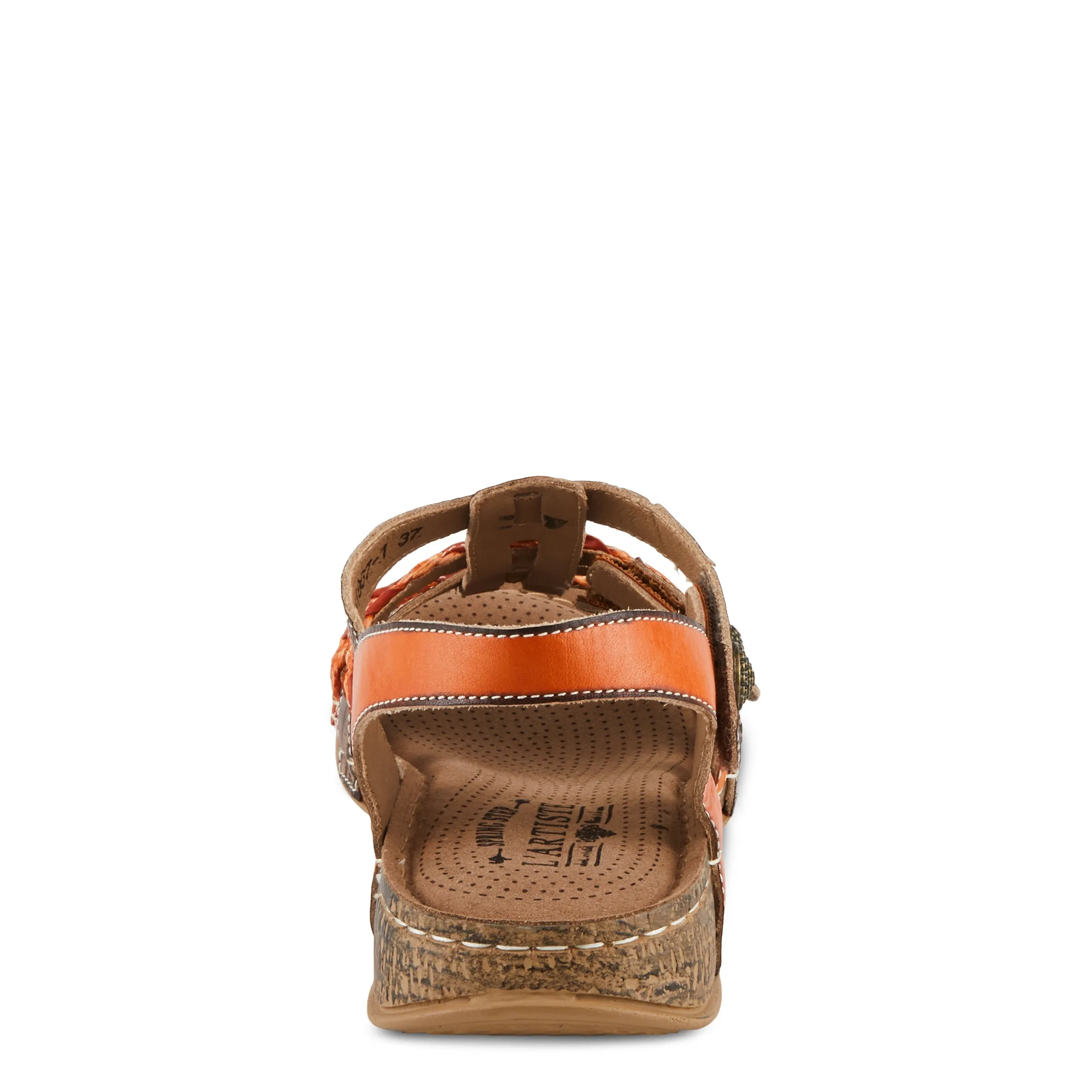 Spring Step Shoes L'Artiste Delila Women's Hand Painted Leather Sandals