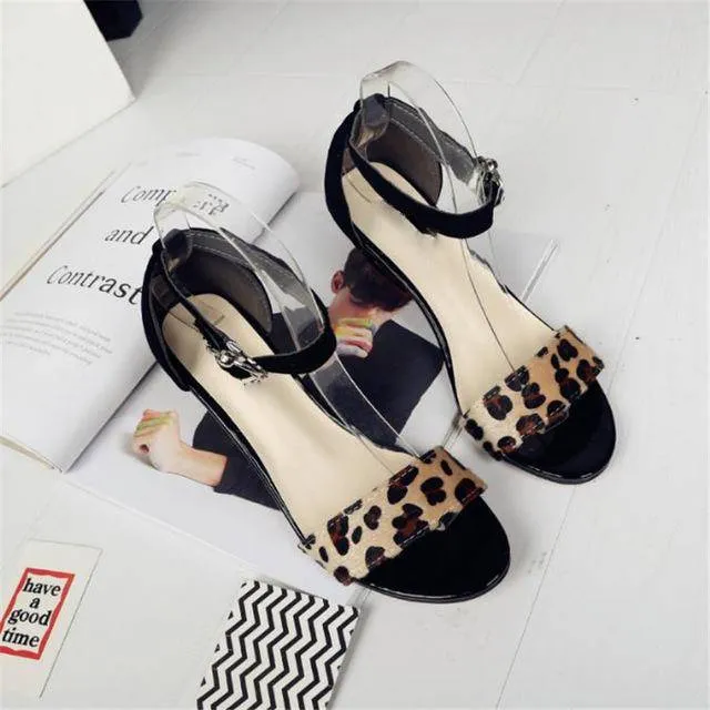 Stay Unique Ankle Strap Heels