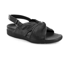 Tahiti II backstrap sandal in Black CLOSEOUTS
