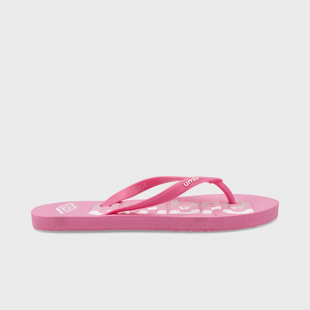 Umbro Womens Stripe Sandals Pink/White _ 182061 _ Pink