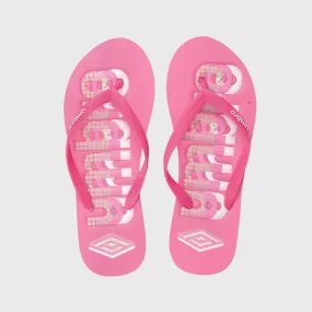 Umbro Womens Stripe Sandals Pink/White _ 182061 _ Pink