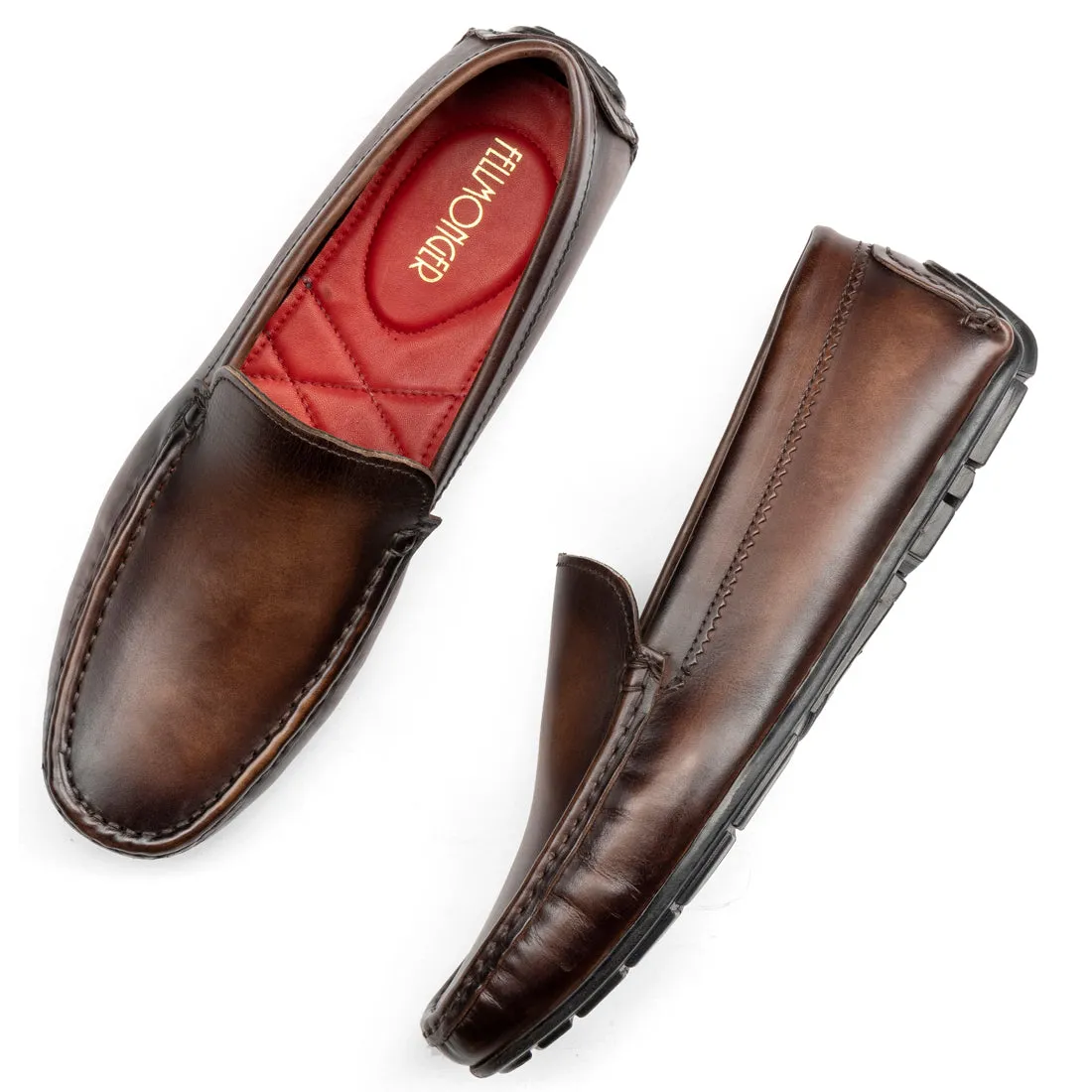 Walnut Brown Patina Loafers