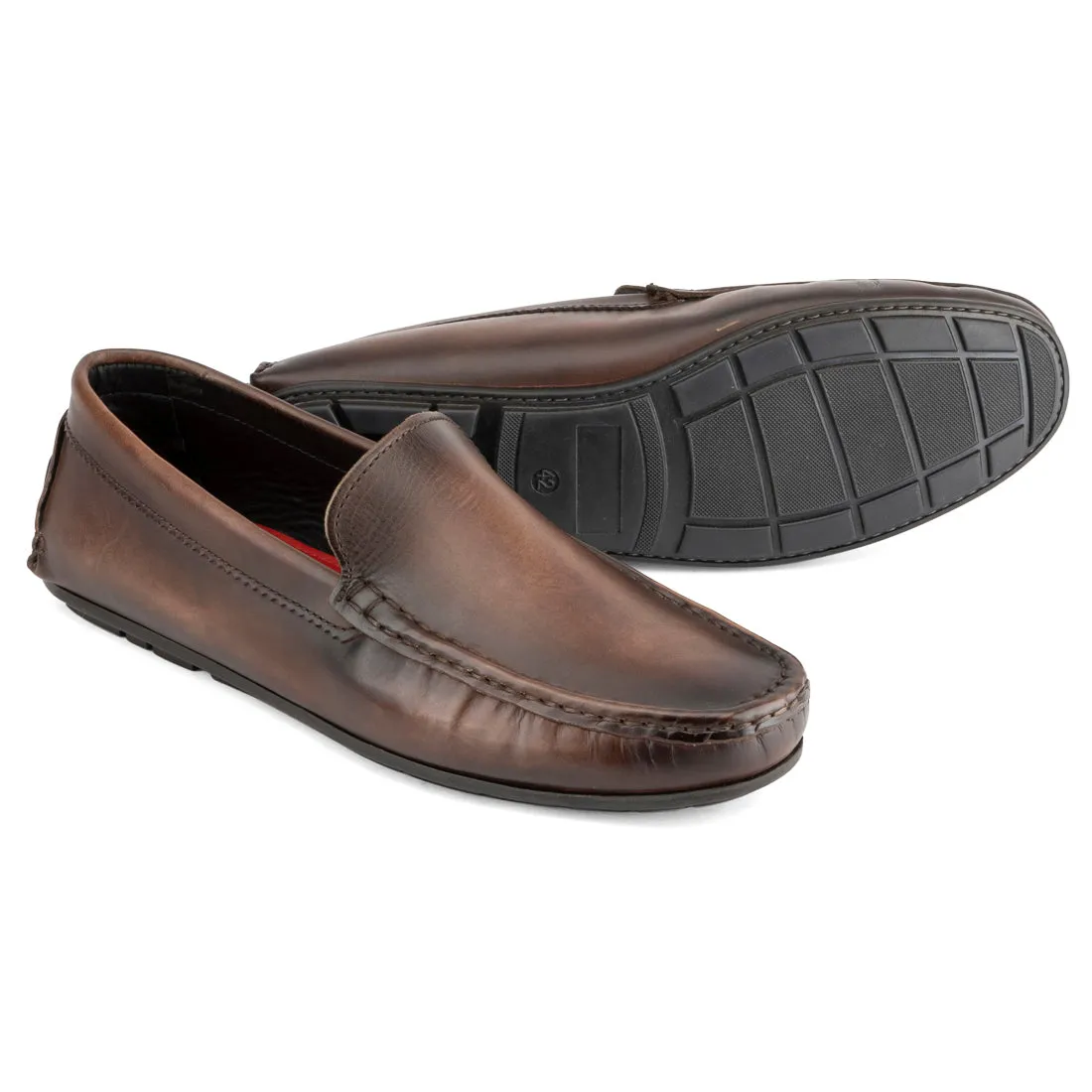 Walnut Brown Patina Loafers